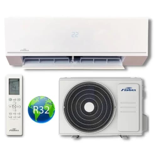 Fisher Comfort Plus FSAIF-CP-121AE3/FSOAIF-CP-121AE3 oldalfali split klíma csomag 3,5 kW